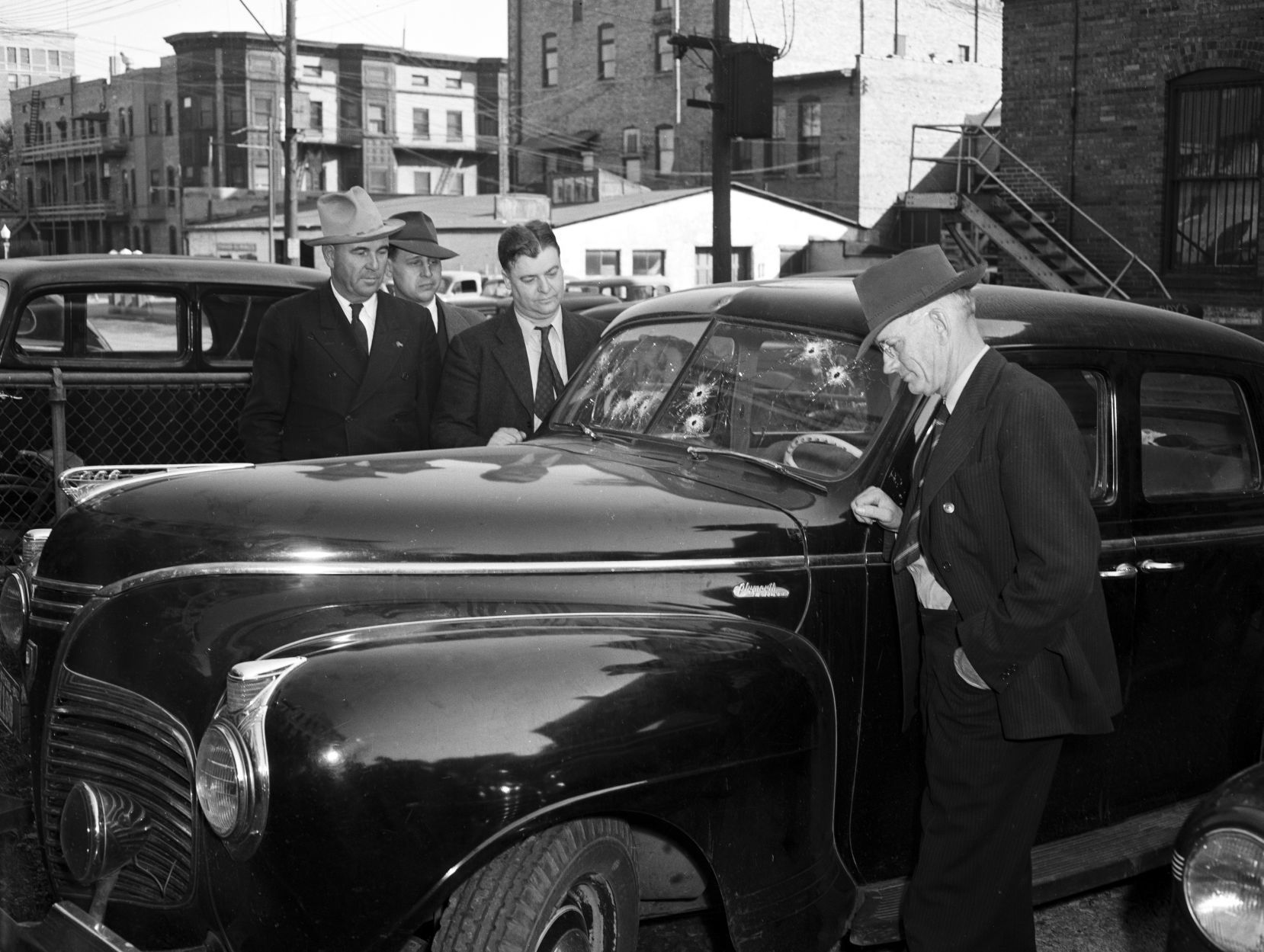 Murderer Kaster at Sheriff's Office